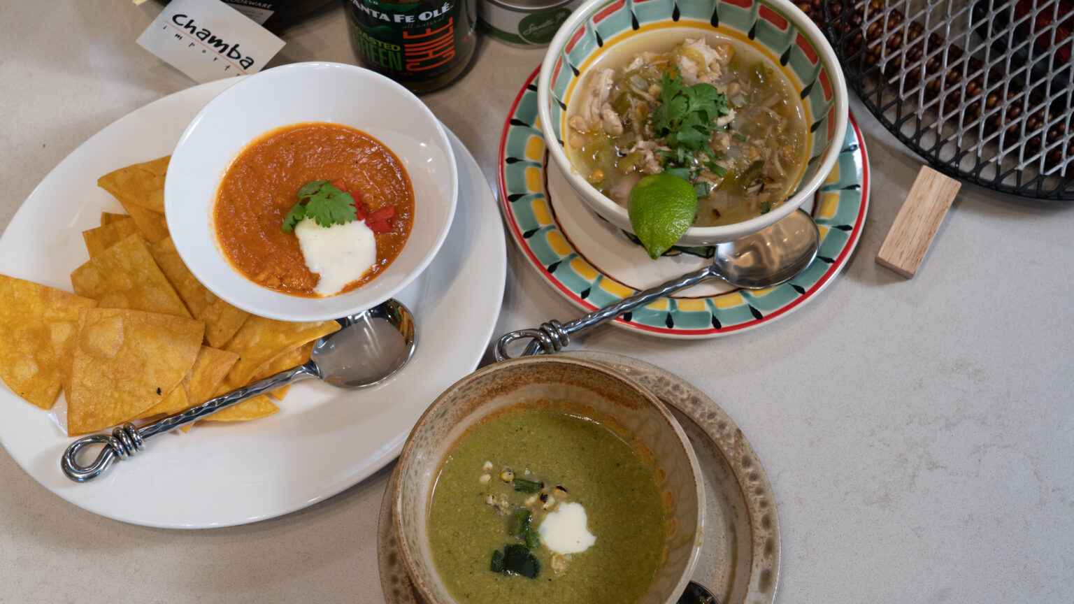 Smooth and Silky Tortilla Soup
